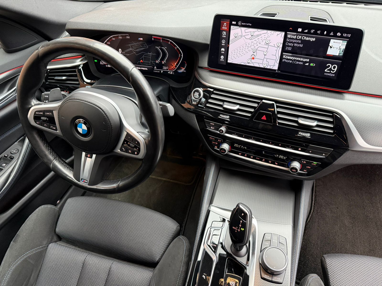 Аренда BMW 520d xDrive в Москве — фото 3