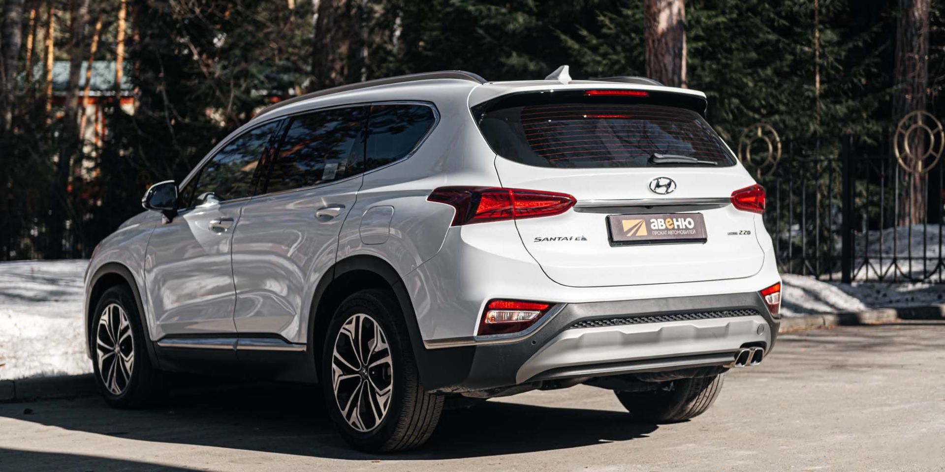 Аренда Hyundai Santa Fe в Новосибирске — фото 2