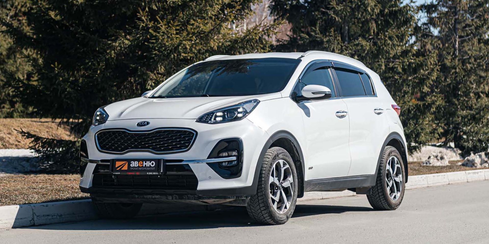 Аренда Kia Sportage в Новосибирске