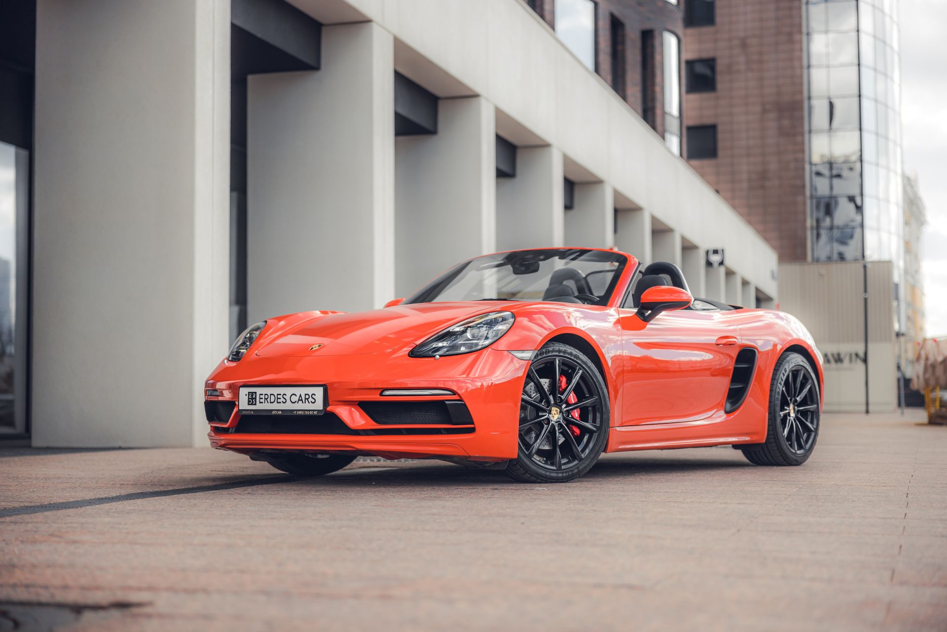 Аренда Porsche Boxter S в Москве